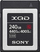 Kartë memorie Sony XQD G Series QDG240F, 240GB, 440MB/s leximi 400MB/s shkrimi, e zezë
