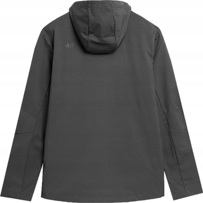 Xhaketë softshell për burra 4F M043, NeoDry 5000, me kapuç, gri e errët