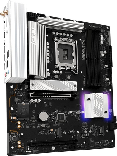 Pllakë amë ASRock B860 Pro RS WiFi, ATX, DDR5, me WiFi 6E