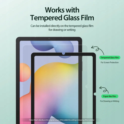 Mbrojtës ekrani Dux Ducis Naad për Samsung Tab, strukturë si letër, mat, transparent