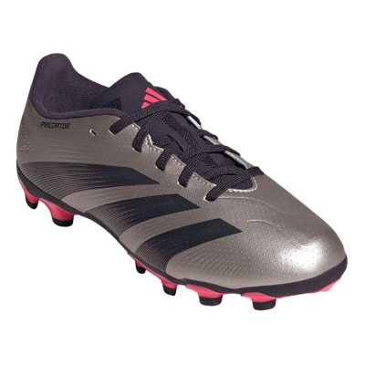 Këpucë futbolli adidas Predator League MG Jr IF6410, për kalamaj, për bar natyral edhe fushë sintetike, gri