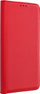 Kapak tip libër Smart Case për Samsung Galaxy M53 5G, me magnet, me xhep kartash, i kuq