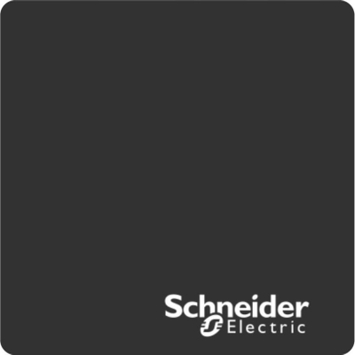 Pllakë legjende Schneider Harmony XB5 ZBYLEG101000, 100 x 100 mm, pa shtypje, e zezë
