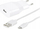 Kabllo karikimi Vivanco USB 2.0 Lightning, 1.2 m, e bardhë