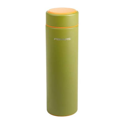 Termus Fiskars 1078760 On-the-go, 0.5L, çelik inox, i gjelbër