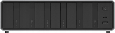 Dok i punës Lexar Professional Workflow 6 Bay, 6 slote, Thunderbolt 4, gri