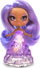 Kukull Crystalina Amethyst, me dritë magjike, me amulet bizhu, shumëngjyrëshe