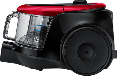 Fshesë me korrent Samsung VC07M2110SR, 1.5L, pa qese, e kuqe me të zezë