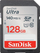Kartë memories SanDisk Ultra SDXC, 128GB, Class 10 UHS I U1, e zezë