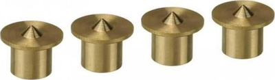 Set markues për vrima kunjash Luna, 8mm, metalik