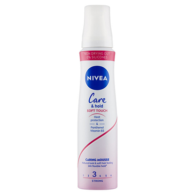 Shkumë për flokë Nivea Care & Hold Soft Touch, 150 ml