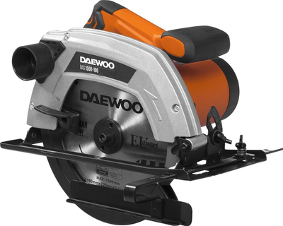 Sharrë rrethore dore Daewoo DAS 1500-190, 1400W, disk 190mm, portokalli e zezë