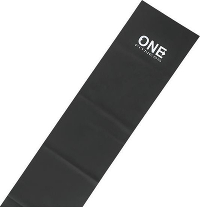 Отпорна лента за вежбање One Fitness Flex, црна боја , 1 парче
