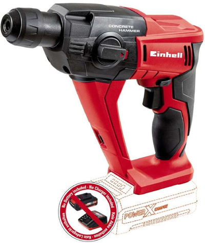 Çekiç elektrik me bateri Einhell TE-HD 18 Li, 18V, SDS Plus, i kuq