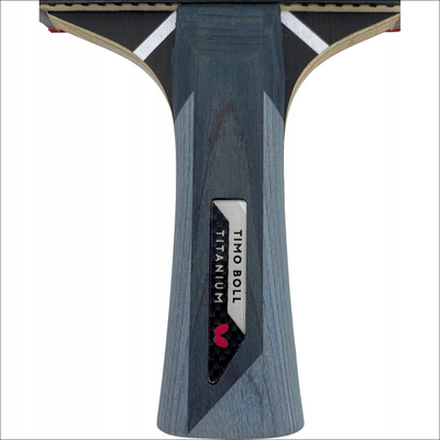 Raketë pingpongu Butterfly Timo Boll Titanium, sfungjer 2.0mm, Wakaba, shumëngjyrëshe