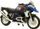 Model motor BMW R 1200 GS 2017 Maisto, shkallë 1:18, me bazament, shumëngjyrësh
