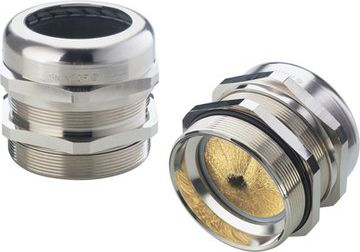 Glandë kabllosh Lapp 5311 Series, bronz, M63, IP68 IP69, argjendtë