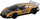 Makina sportive me telekomandë Leantoys Yellow R/C Sports Car, shkalla 1:16, e verdhë