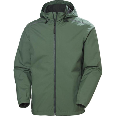 Јакна Helly Hansen Manchester 2.0, водоотпорна, со капуљача, зелена