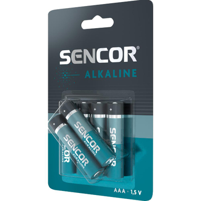 Bateri Sencor SBA LR03 4+2BP AAA Alk, 6 copë