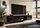 Komodë TV Cama Meble Slide, chipboard MDF, 37x40x200 cm, e zezë