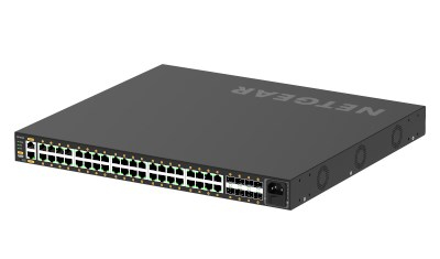 Switch NETGEAR GSM4248P, 48 porta Gigabit, PoE, i zi