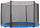 Rrjet sigurie për trampolinë Spartan Safety Net, diametër 244–250 cm, lartësi 175–180 cm, e zezë
