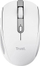 Maus Trust Ozaa, wireless, USB, i bardhë