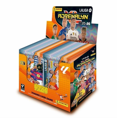 Kuti kartash koleksionuese Panini LaLiga Adrenalyn 2025-26, 50 zarfë