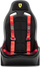 Uleëse simulimi garash Next Level Racing ERS1 Scuderia Ferrari Elite 160, sedilje sportive, rrip sigurie 4 pika, e zezë