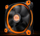 Ftohës Thermaltake Riing 14 LED, 140 mm, i portokalltë