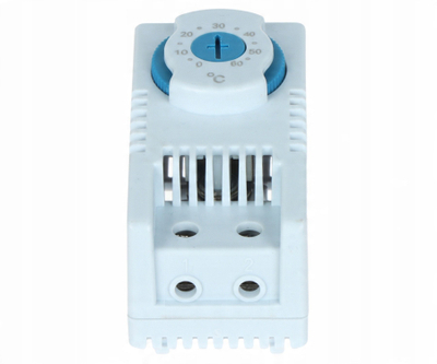 Termostat për ventilatorë STS-011, kontroll automatik temperature, gri
