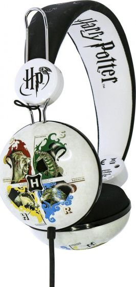 Kufje OTL Harry Potter Hogwarts Crest, stereo, 3.5mm, të zeza