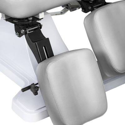 Karrige hidraulike podiatrie Beauty System 112, lëkurë eco, e gri
