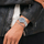 Orë dore për meshkuj Daniel Wellington hDW518, e argjendtë