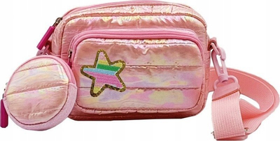 Çantë Stnux Pink Puffy, e fryme, rozë
