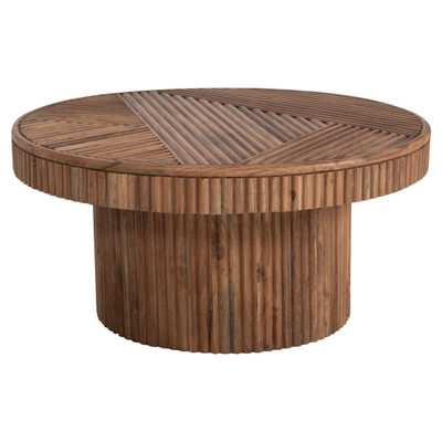 Tavolinë e rrumbullakët për kafe Ranne Φ80x38Hcm (HM9694)