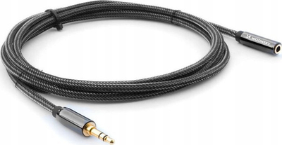 Kabllo zgjatuese audio Wozinsky, Mini Jack 3.5mm, 5m, e zezë