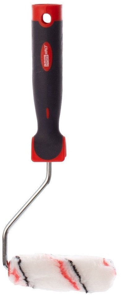 Роло за бојадисување Haushalt Rx010, полиамид 10cm, ергономска рачка, бел