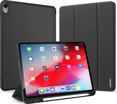 Mbulesë libri Vario Series për iPad Air 11" M3 M2 dhe 10.9" gjenerata 4 5, me stand, gri bazalt