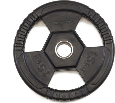 Disk peshe Toorx DGG 15, 15kg, me veshje gome, i zi