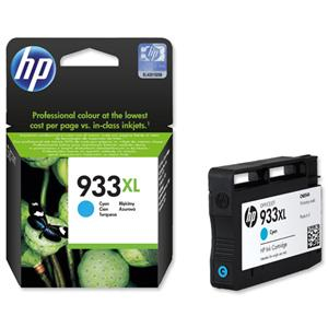 Patron bojë HP 933XL, kapacitet i lartë, cyan