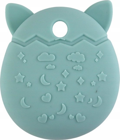 Mbështjellëse silikoni LEAN Toys për Tamagotchi, antirrëshqitëse, ngjyrë turquoise