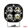 Dritë pune LED AMiO 04204, tension 10 30V, IP67, e bardhë