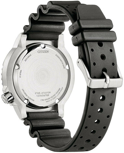 Orë dore për meshkuj Citizen Eco-Drive Promaster Marine Limited Edition, e zezë