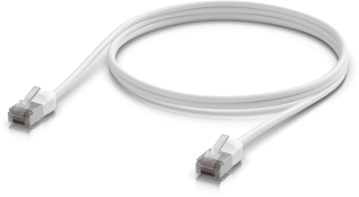 Kabllo rrjeti Ubiquiti UACC Cable Patch Outdoor C6A, Cat6, 1m, i bardhë