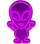 Dritë neon për dekor Neonix Astronaut LED, 59×73 cm, dritë e bardhë e ngrohtë, lejla