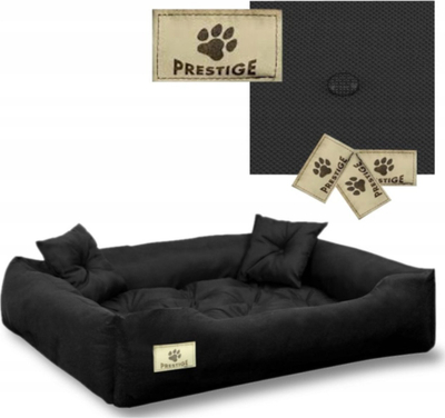Shtrat për qen Prestige Playpen 3XL, 145x115 cm, i papërshkueshëm nga uji, i zi