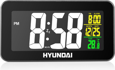 Ora me alarm Hyundai, i zi