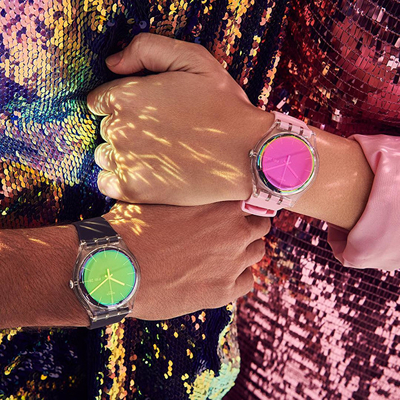 Orë dore Swatch Polapurple SUOK712